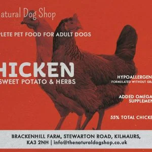 Grain-Free 50 Chicken with Sweet Potato & Herbs- Adult Dog 12kg